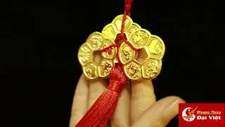 Tam Cát Hoa Mai Mạ Vàng 24k - PVN195