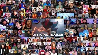 Sonic The Hedgehog 3 Trailer Reaction Mashup (100 Reactors Edition)