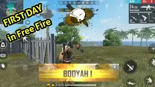 My First Day in Free Fire | Booyah & 8 Kills | India Server | WK Swasti Da