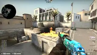 Dust 2 - A Site Molotof from Short