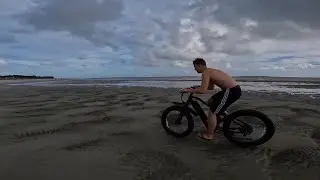 Beach Riding 1000w Electric Bike w/ Full Suspension