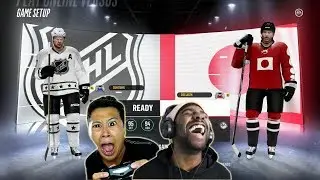 PLAYING VS DAVIDPARODY USING THE WORST TEAM IN NHL 18!