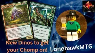 🔴🟢  New Dinos: Speartail and Vantasaur! | Alchemy: Ixalan Cards in Action | MTG Arena Deck Guide