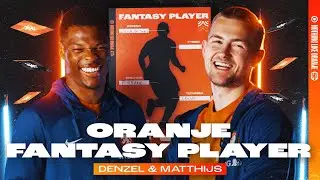 Dit is een BIZAR LELIJK HANDSCHRIFT hoor!' ✍️❌ | Oranje Fantasy Player: Matthijs & Denzel 🦾