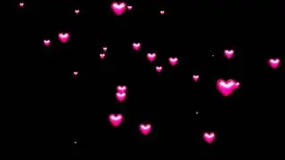 Heart Fly. Video footage effects
