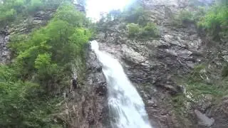 Амгинский водопад "Черный Шаман"