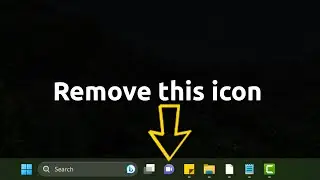 How to Remove Chat Icon from Taskbar in Windows 11