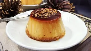 Aprende a preparar Flan de Turrón. ¡El postre ideal para estas Navidades!