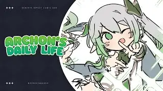 Archon's Daily Life | Genshin Impact Comic Dub