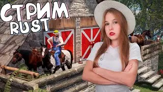 Строю КОНЮШНЮ в rust! Защищаю супермаркет от стримснайперов и не только в раст!