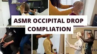 {ASMR} Occipital Drop Compilation!!🤗. **KST METHOD**