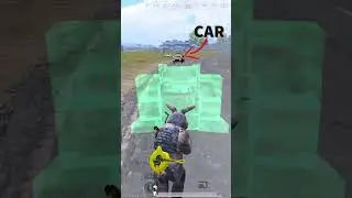 NEW SHIELD vs CAR in PUBG MOBILE 1.5! #shorts