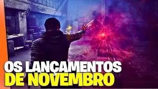 TOP 20 JOGOS que vão LANÇAR agora em NOVEMBRO de 2024! (PS5, XBOX SERIES, SWITCH, MOBILE e PC)