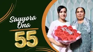 Sayyora ona 55 yosh tavallud kuni.  Shovot Tumani, Qongli Mahallasi