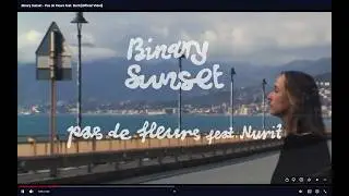 Binary Sunset - Pas de Fleurs feat. Nurit [Official Video]