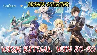Genshin Impact Wishing Ritual Easy Win 50-50【 VTuber Indonesia 】
