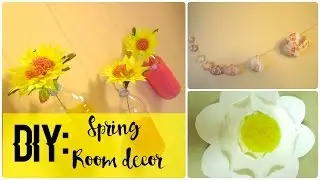 DIY spring room decor