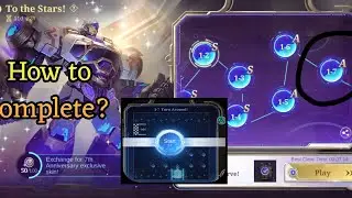 To the stars lv 7 to complete race..#mlbb,  #mobilelegends#newevent