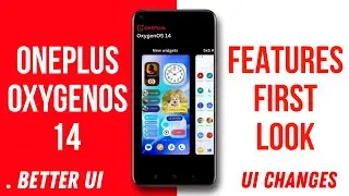 OnePlus OxygenOS 14 Update Features First Look | Better UI | No ColorOS?