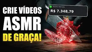 Como Criar Vídeos ASMR Cortando Objetos com IA (Muito Satisfatório)