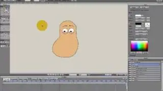 TUTORIAL 6 - How to make a cartoon character in Anime Studio