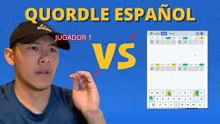 Let's Play Quordle in Spanish! (wordle variant en español - testing my Spanish level) [esp/eng subs]
