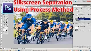 Learn to Separate Process Color with halftone and angle using Adobe Photoshop