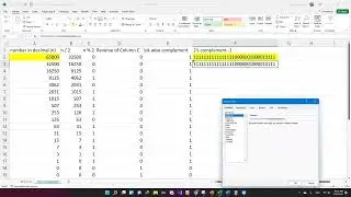 Converting negative decimal to binary numbers