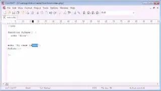 Beginner PHP Tutorial - 30 - Basic Functions