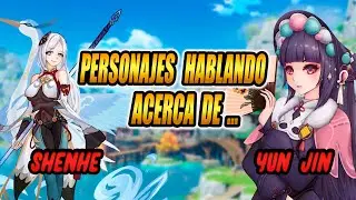 SHENHE Y YUN JIN / TODA LA INFORMACION DISPONIBLE HASTA LA FECHA - LINEAS DE VOZ /GENSHIN IMPACT 2.4