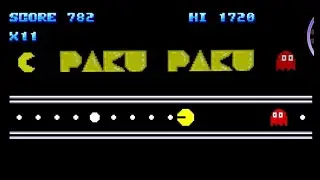 Paku Paku - ZX Spectrum Next Game.  Addictive Little Game.  What scores can you get?