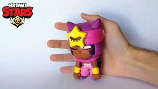 Making Brawl Stars Sandy - Clay Art ⭐️💤