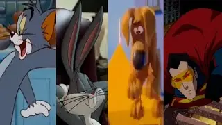 1 Second From Every Animated Warner Bros New Line Cinema and (Warner Bros International) Movies