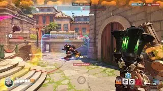 Destroying everyone in Overwatch ranked