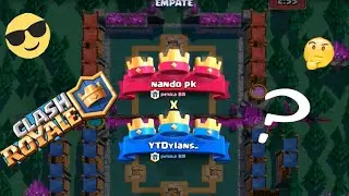Conseguimos fazer um empate de 3 coroas?//Clash Royale