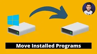 Move Installed Programs to Another Drive Windows | How to Move Programs to Another Drive Like C to D