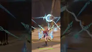 Triple crowned Yoimiya destroys Ruin Machine Boss (Genshin Impact) #shorts