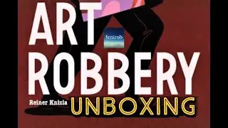 Art Robbery Board Game | Did They Fix The Boss Tokens? (Unboxing)