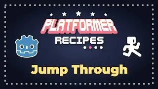Godot 4 Platformer Tutorial - Jump Down Platforms(Pass Through Jump)