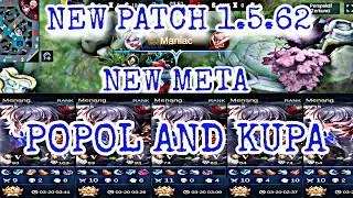 HYPER POPOL  AND KUPA NEW PATCH 1.5.62 BARU MENIT 4 AUTO MANIAC ~ MOBILE LEGENDS