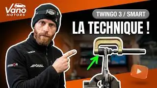 Démontage Rotules de suspension Smart ForFour Renault Twingo 3