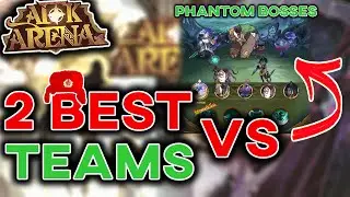 BEST BOSS TEAMS (and relics) FOR FOREST ESCAPADE for F2P! Phantom Bosses Guide and Tips [AFK ARENA]