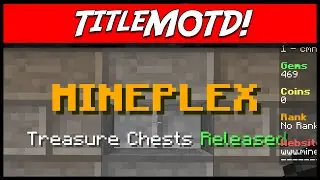 Minecraft | TitleMOTD! (Virtual MOTD on join!) | 1.8 Plugin Tutorial