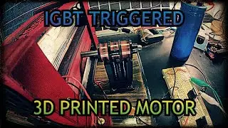IGBT TRIGGERED 3D PRINTED MOTOR