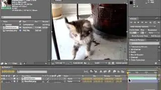 Adobe After Effects CS5 Tutorials - Edit Video, Time Stretch Part No.3