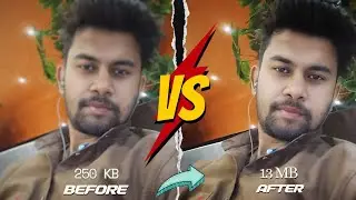 Low quality photo ko High quality kaise kare | How to low quality photo in high quality in Mobile