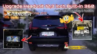 Xpander Cross 2023 | Upgrade Headunit & 360 plug n play, Audio Juga PNP | 📍Pasar kemis - Tngr