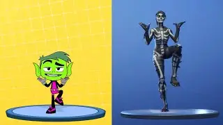 Fortnite Dance Battle: Skull Squad vs Cartoon Network