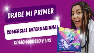 Mi PRIMER comercial como MODELO TALLA PLUS - Nosotras