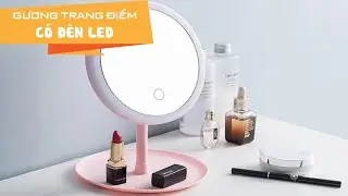 Gương trang điểm để bàn có đèn Led | NGOstore.net